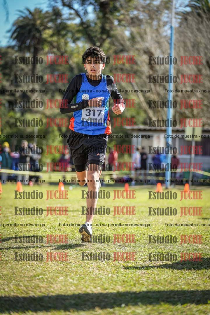 Fotos de la llegada del cross de 2000 m