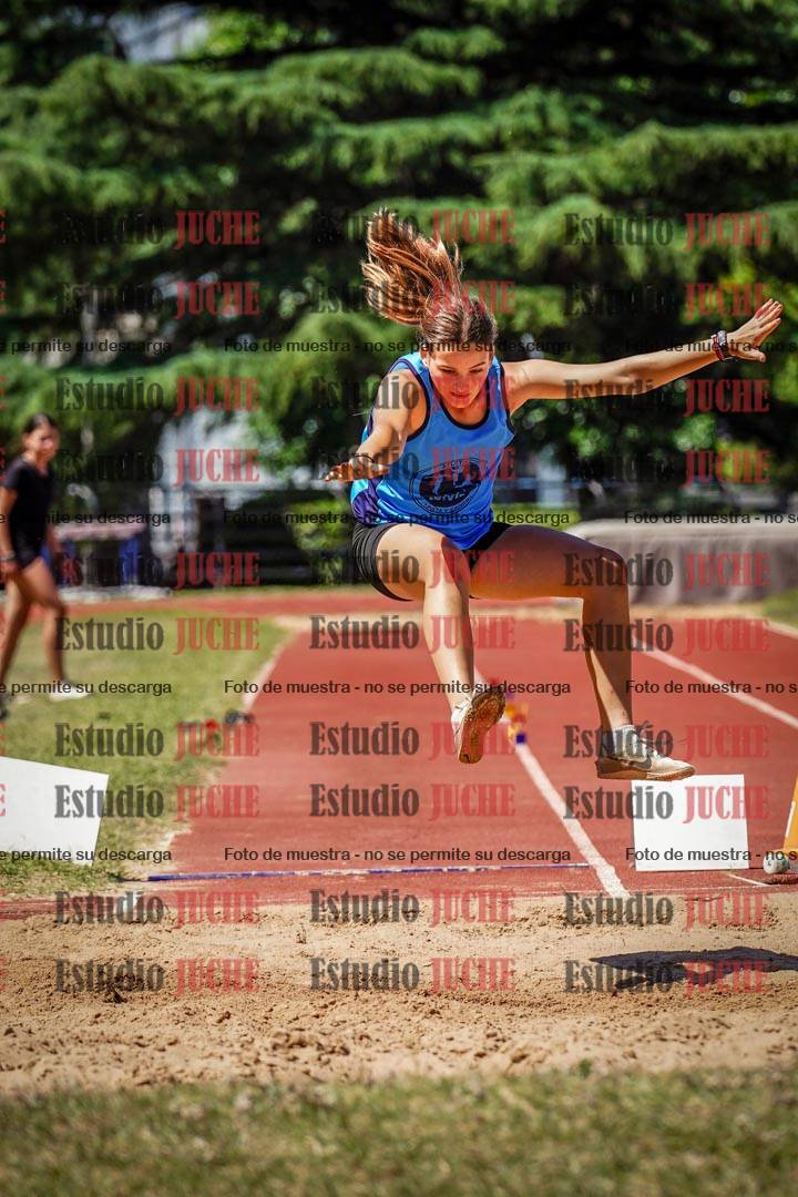Fotos del salto en largo de mujeres - U14