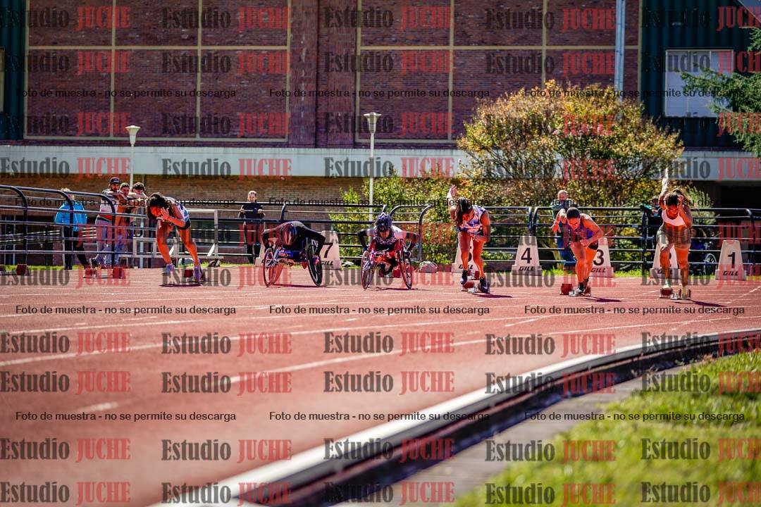 Fotos de los 100 m de mujeres