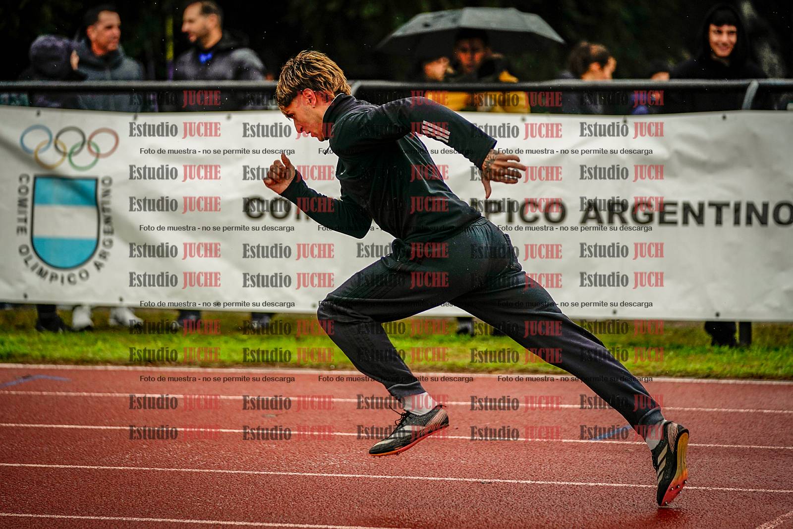 Fotos de los 400 m de varones