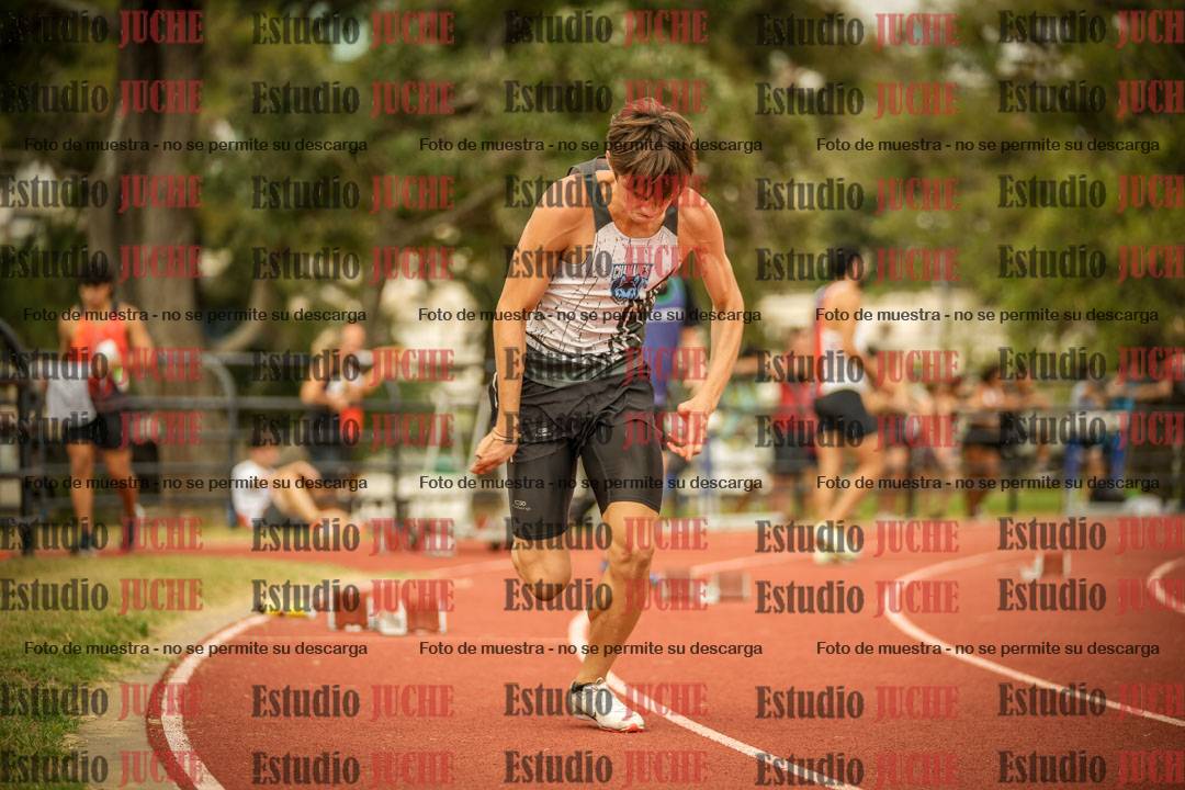 Fotos de los 200 m llanos de varones