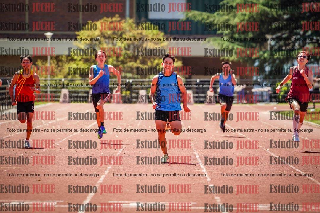 Fotos de los 200 m llanos de varones
