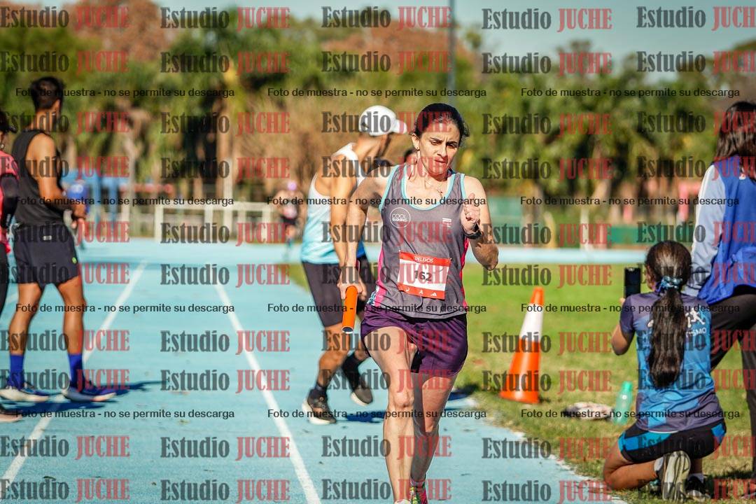 Fotos durante los relevos