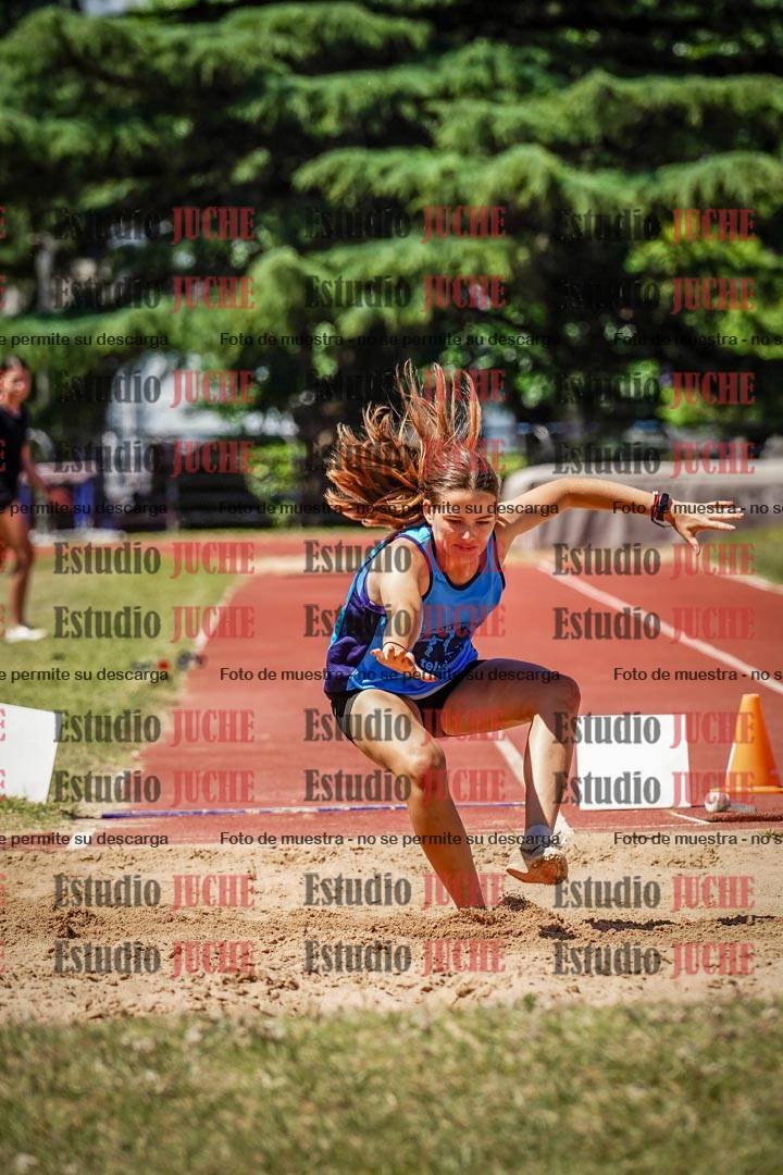 Fotos del salto en largo de mujeres - U14