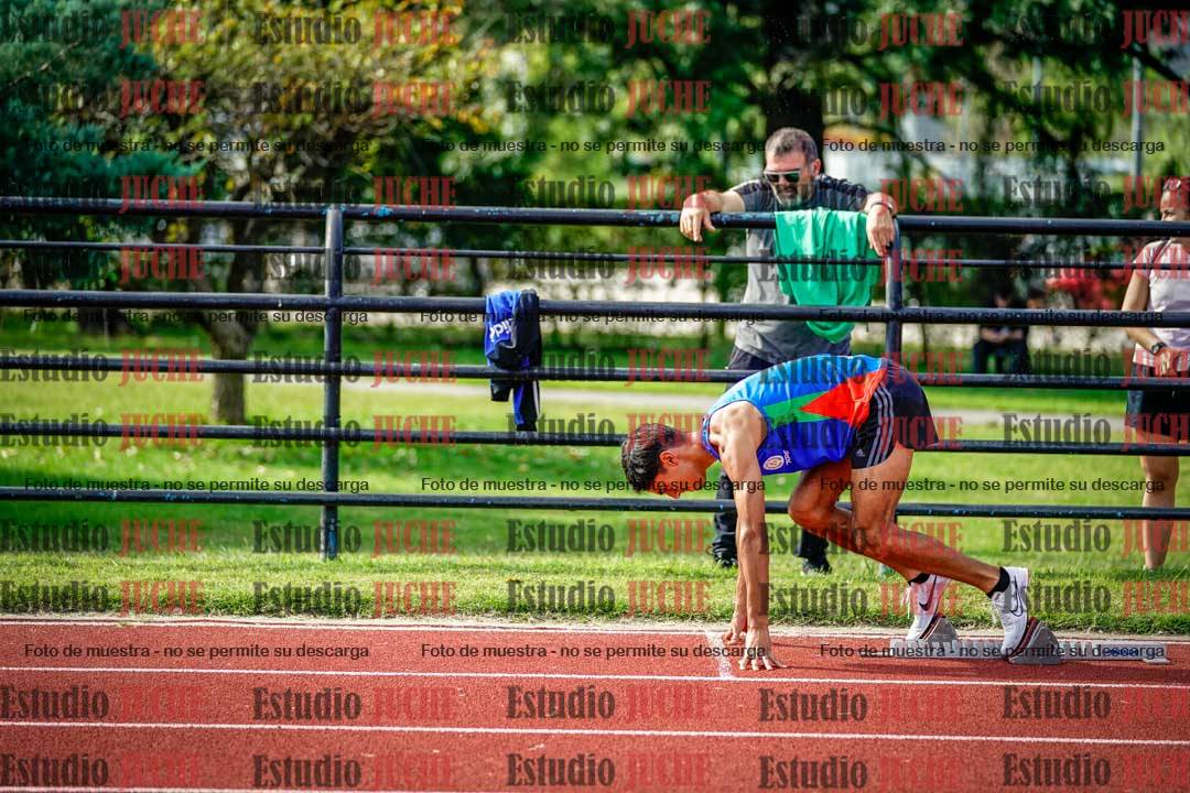 Fotos de los 200 m llanos de varones