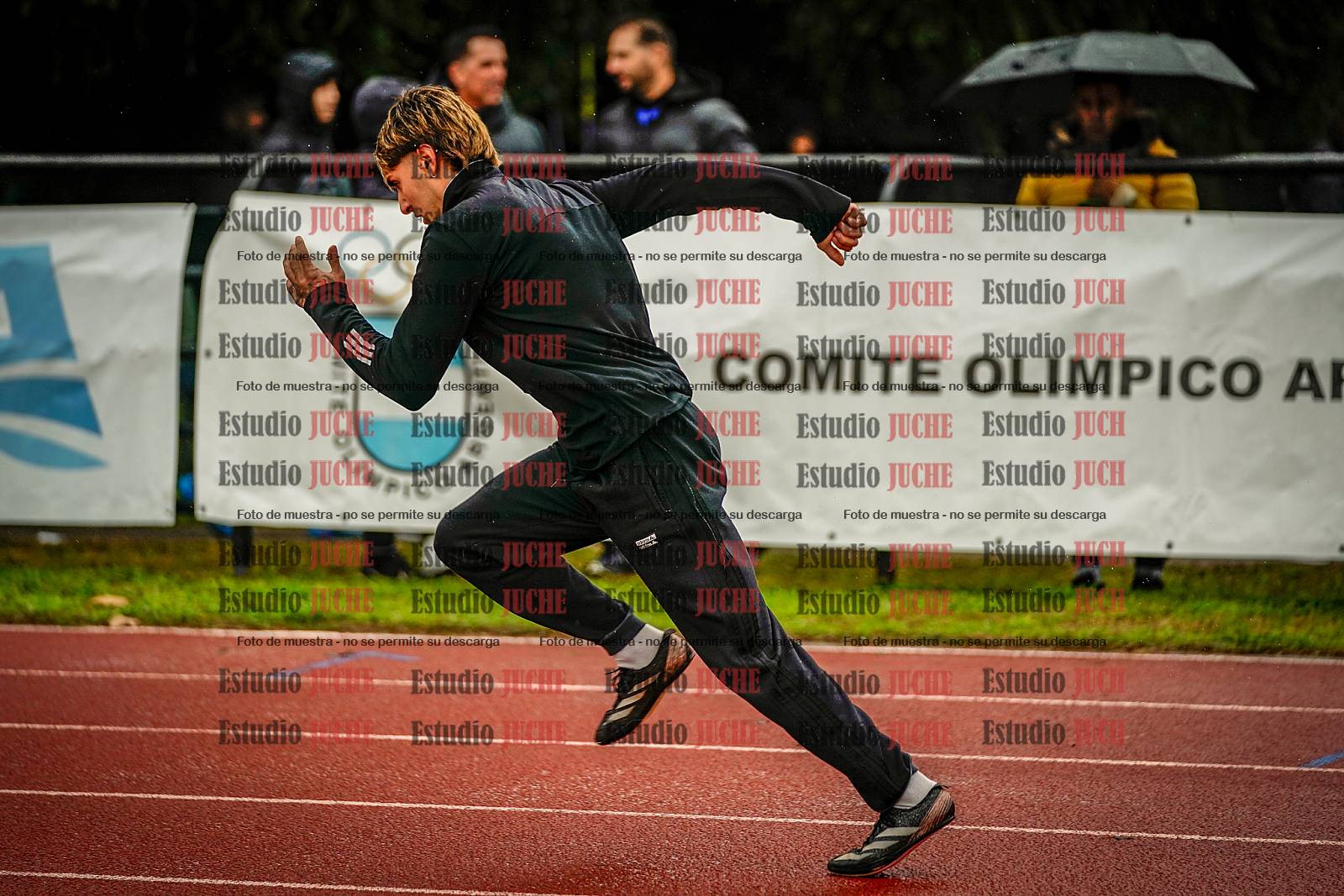 Fotos de los 400 m de varones