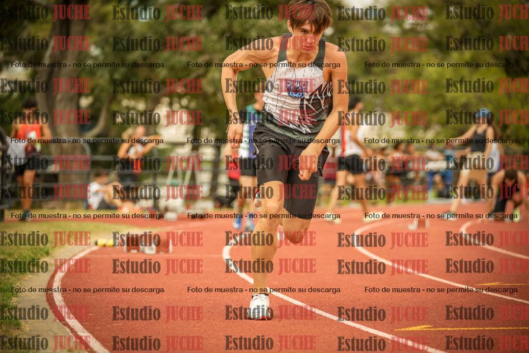 Fotos de los 200 m llanos de varones