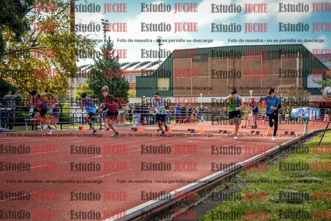 Fotos de los 80 m llanos de varones