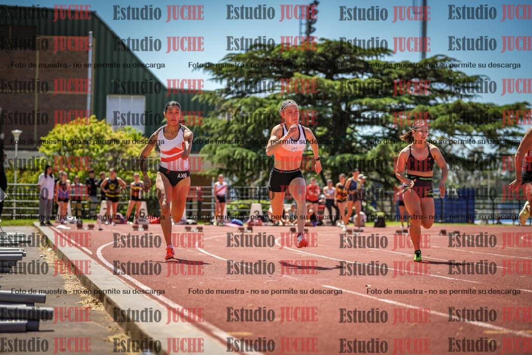 Fotos de los 100 m llanos de mujeres