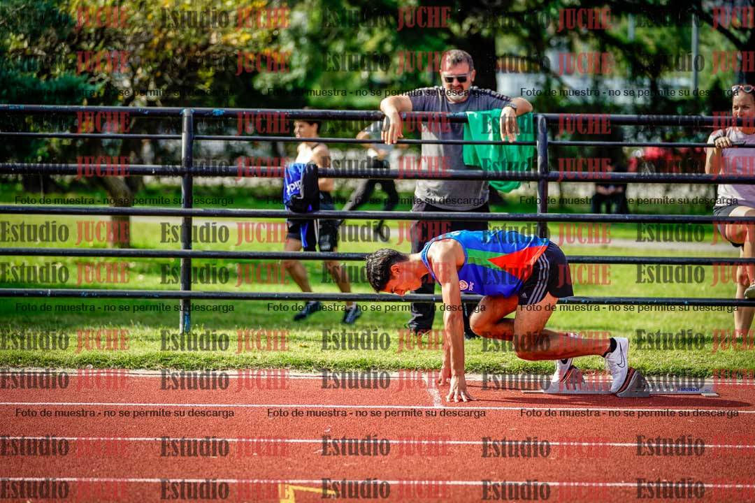 Fotos de los 200 m llanos de varones