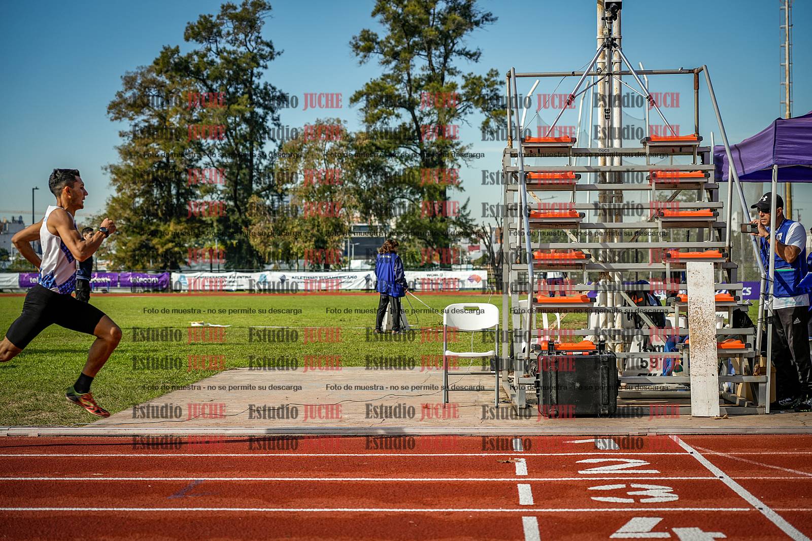 Fotos de los 800 m de varones
