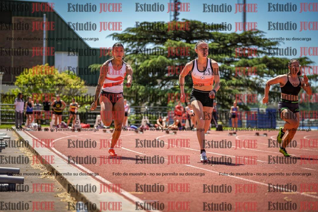 Fotos de los 100 m llanos de mujeres