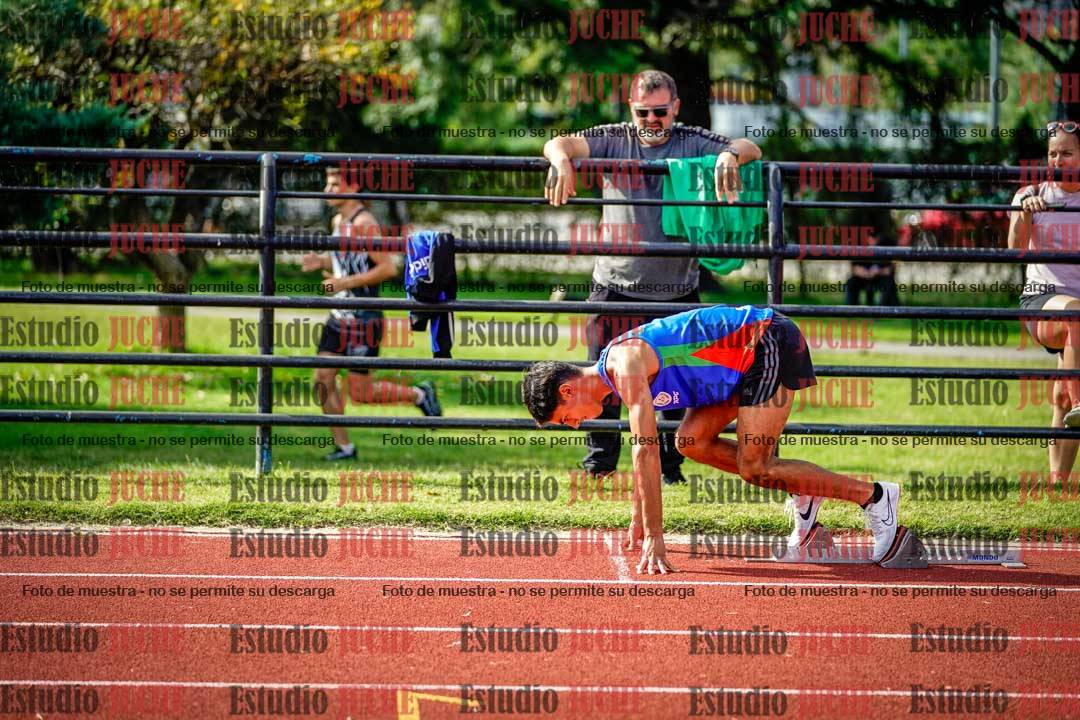 Fotos de los 200 m llanos de varones