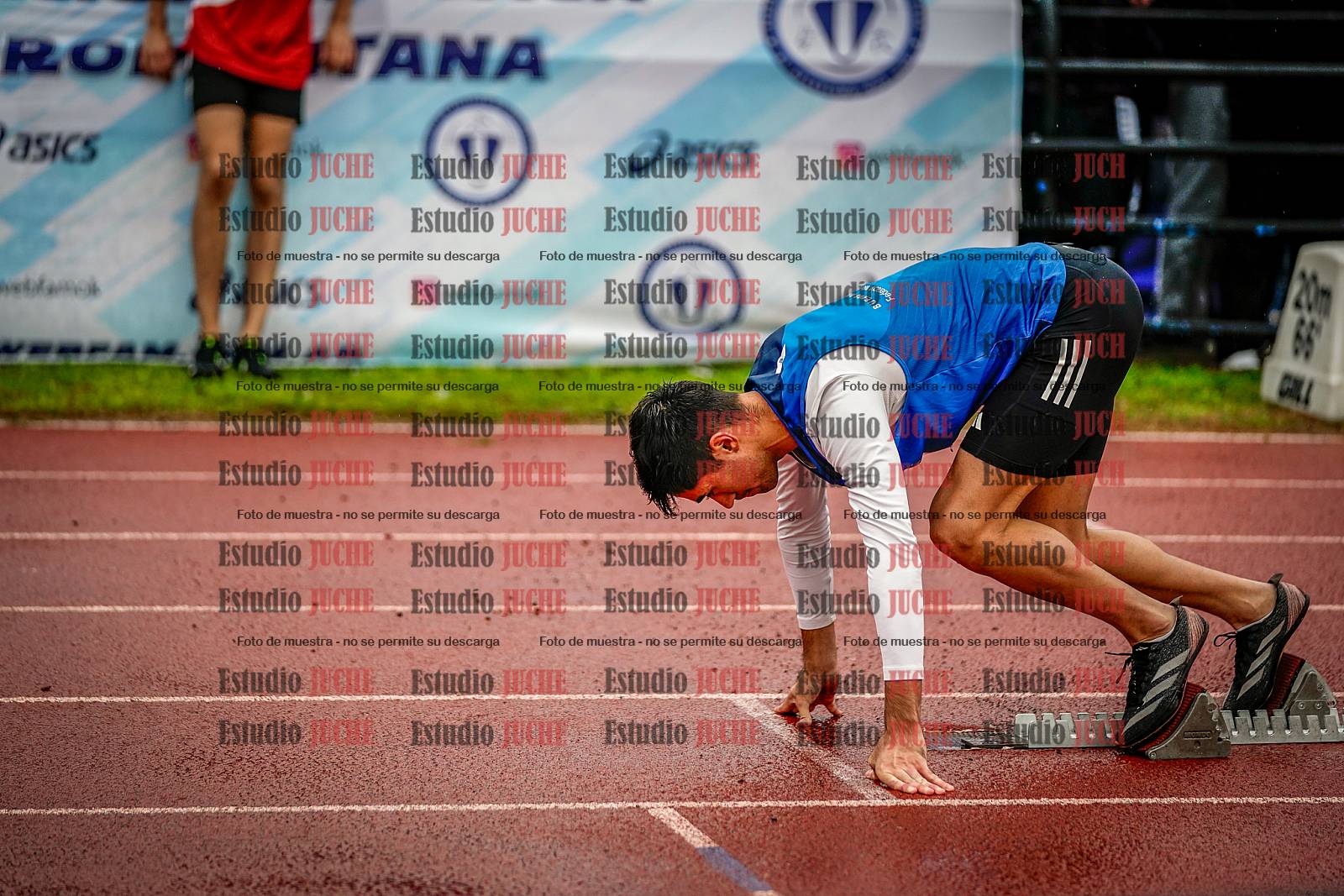 Fotos de los 400 m de varones