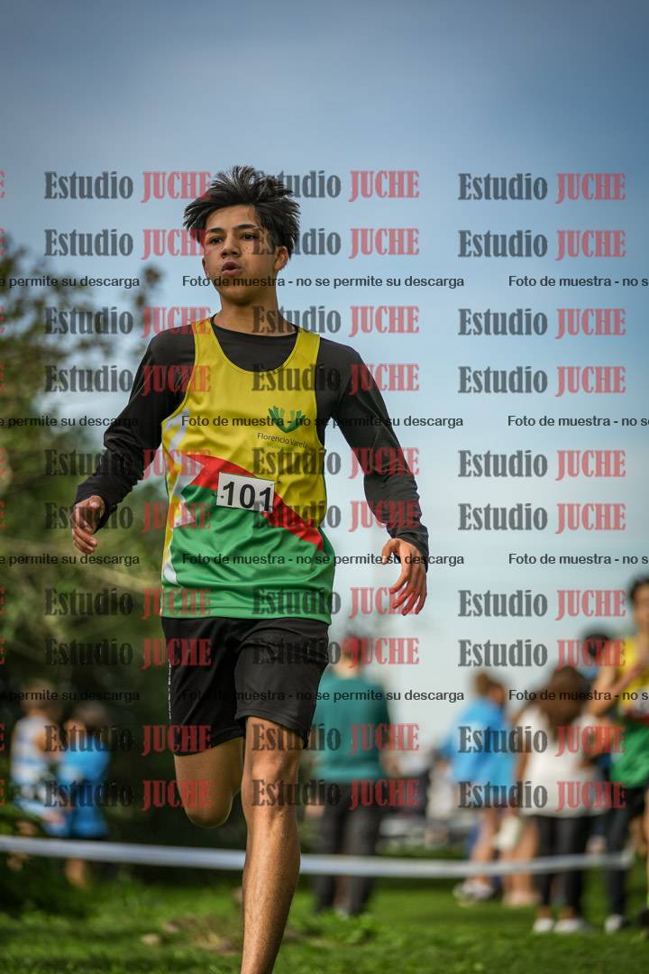 Fotos de la llegada del cross de 2000 m