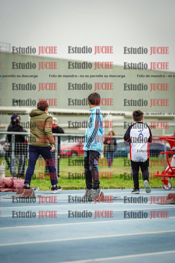 Fotos de los 50 m llanos de varones - U12
