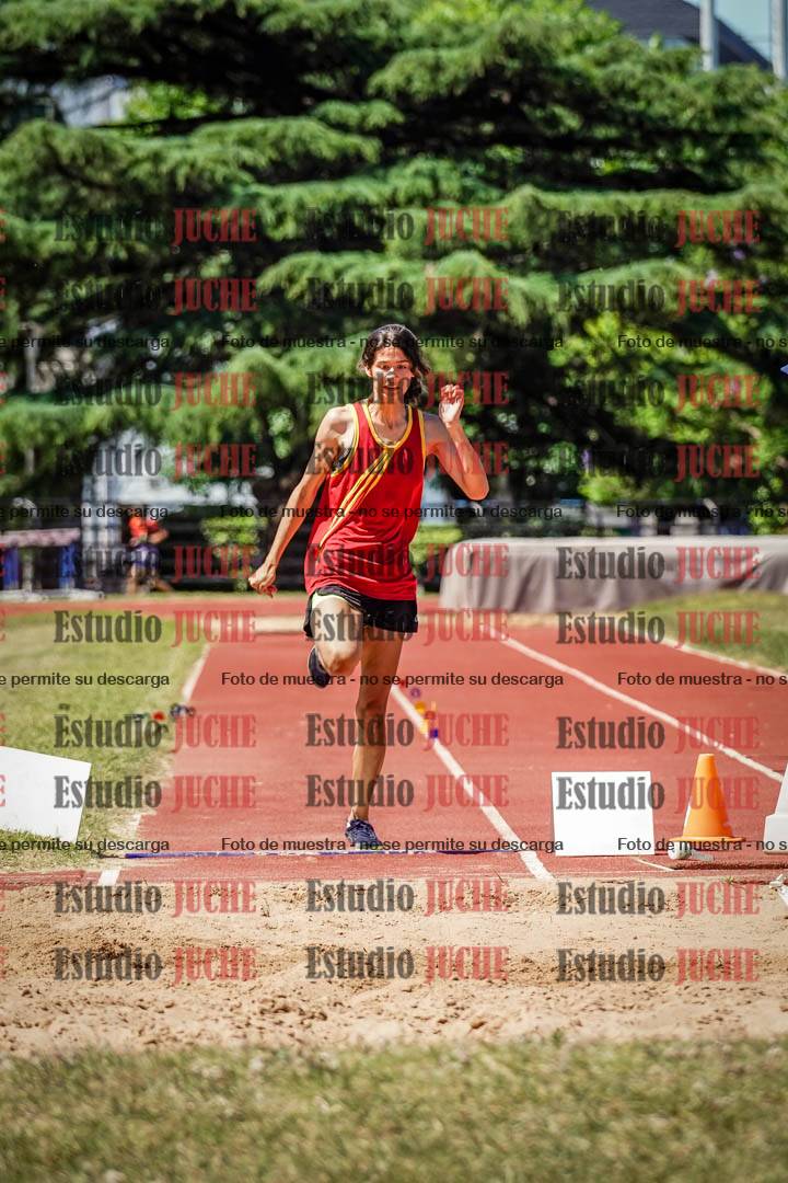 Fotos del salto en largo de mujeres - U14