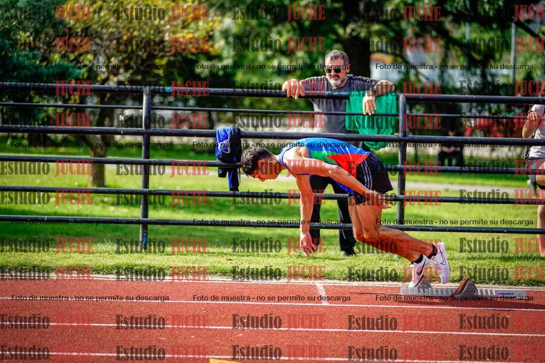 Fotos de los 200 m llanos de varones