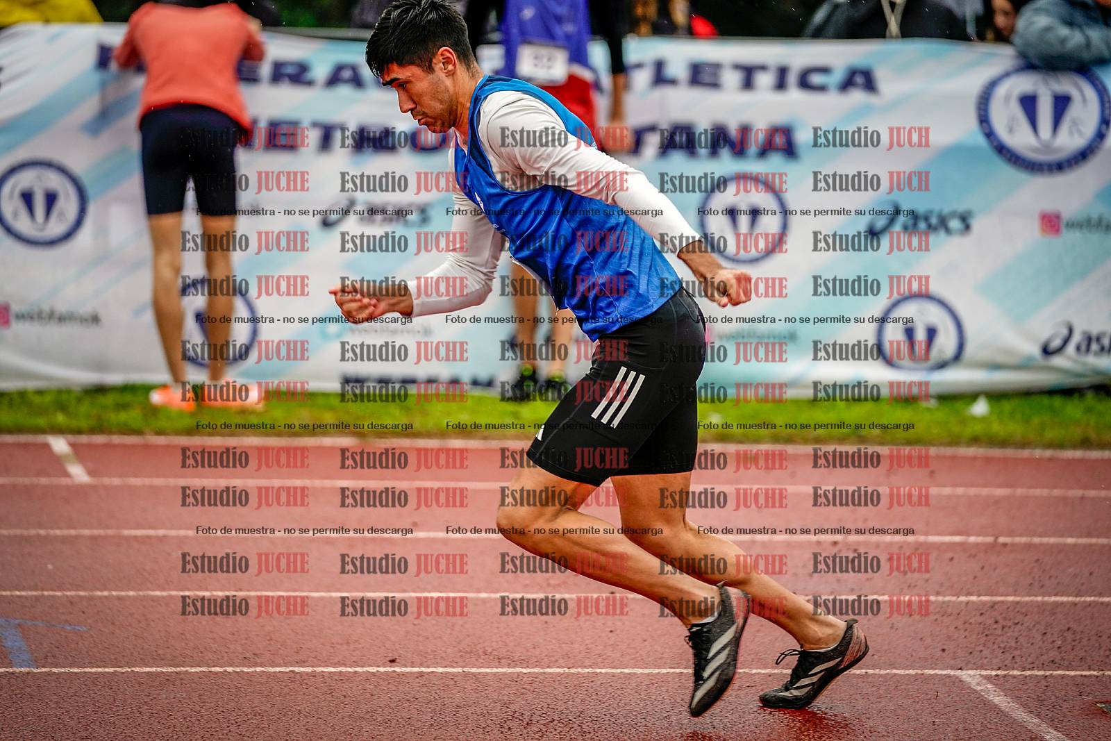 Fotos de los 400 m de varones