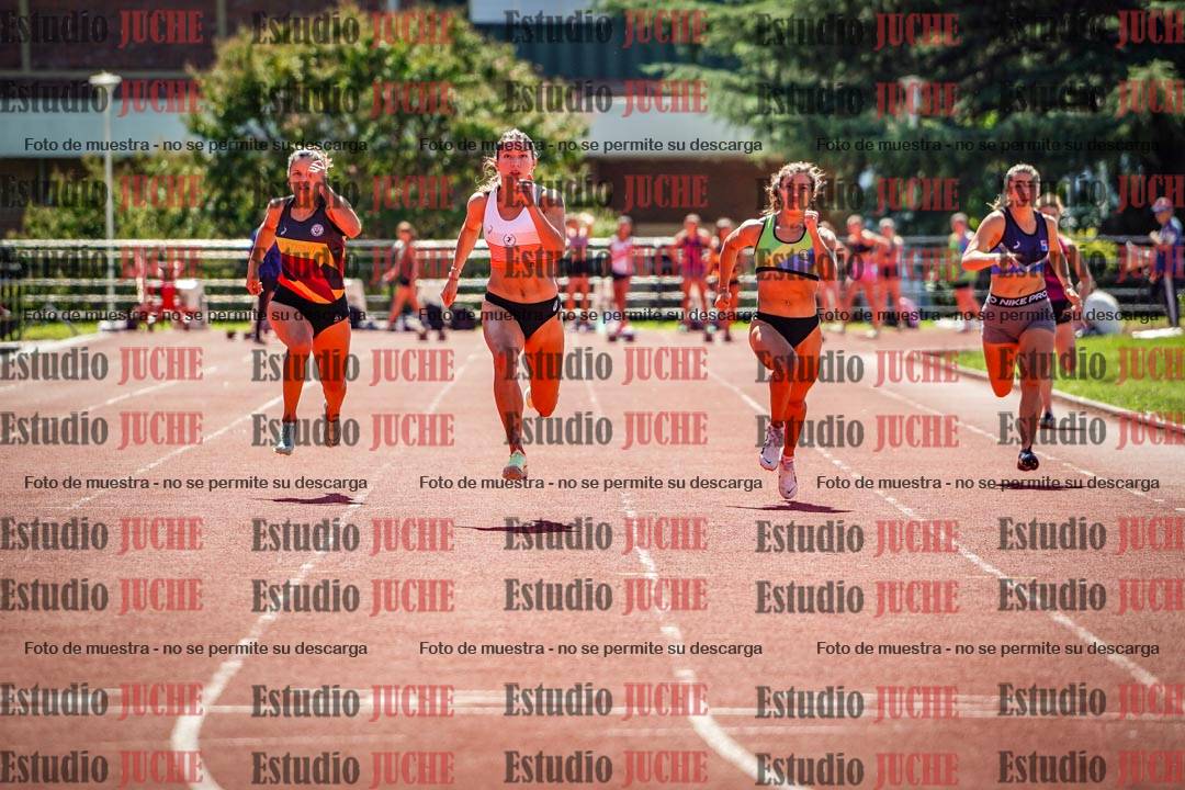Fotos de los 100 m llanos de mujeres