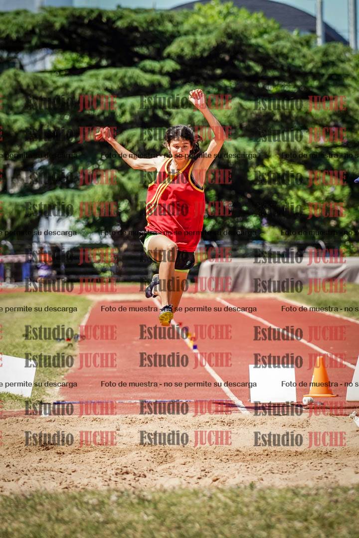 Fotos del salto en largo de mujeres - U14