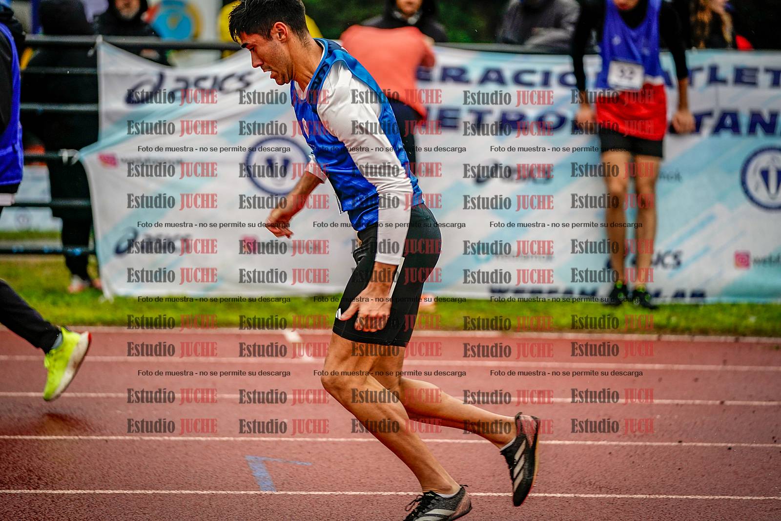 Fotos de los 400 m de varones
