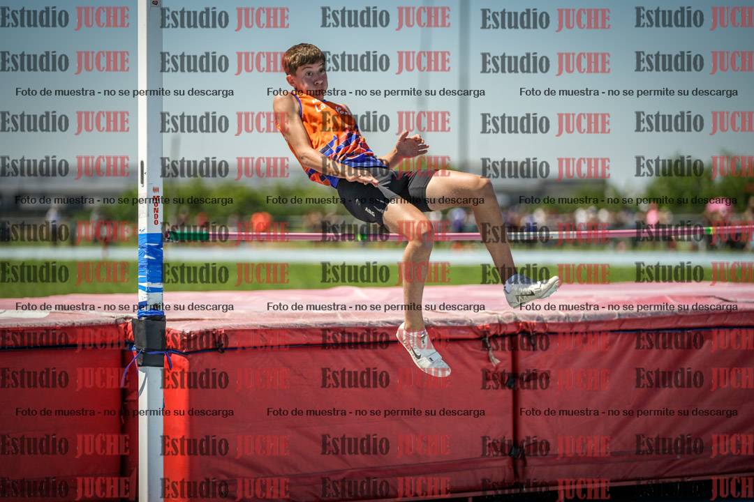 Fotos del salto en alto de varones - U14