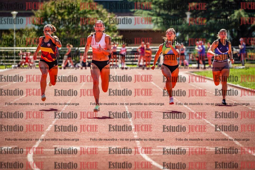 Fotos de los 100 m llanos de mujeres