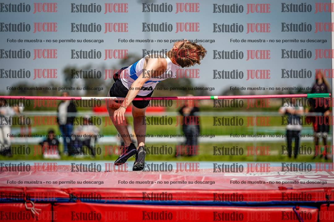 Fotos del salto en alto de varones