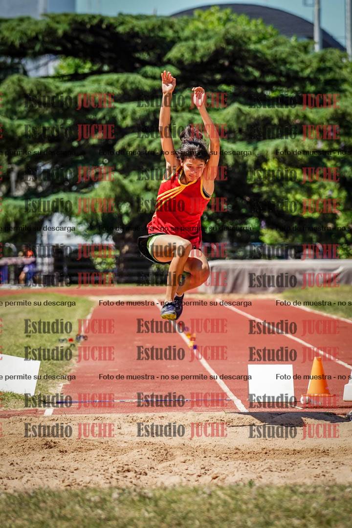 Fotos del salto en largo de mujeres - U14