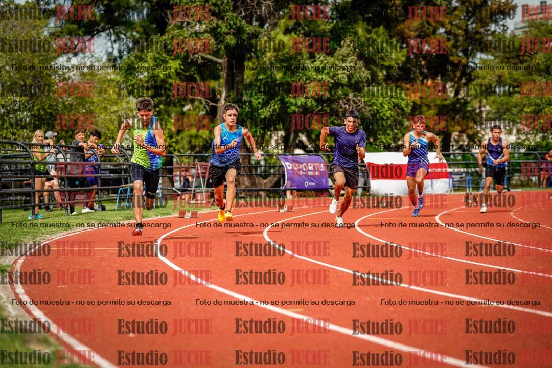 Fotos de los 200 m de varones