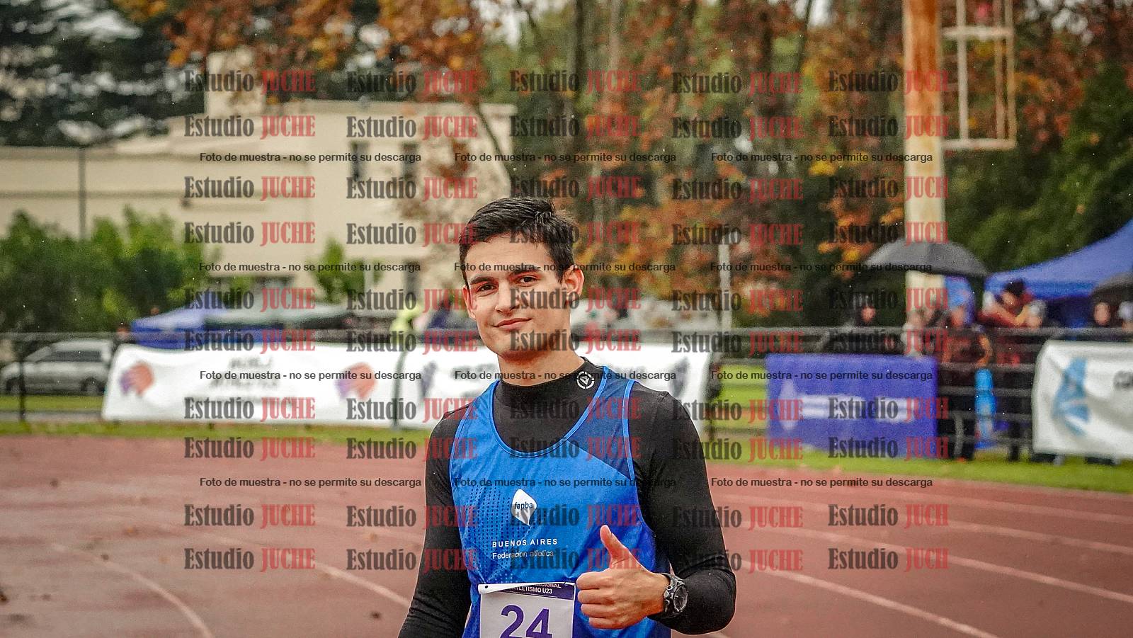 Fotos de los 400 m de varones