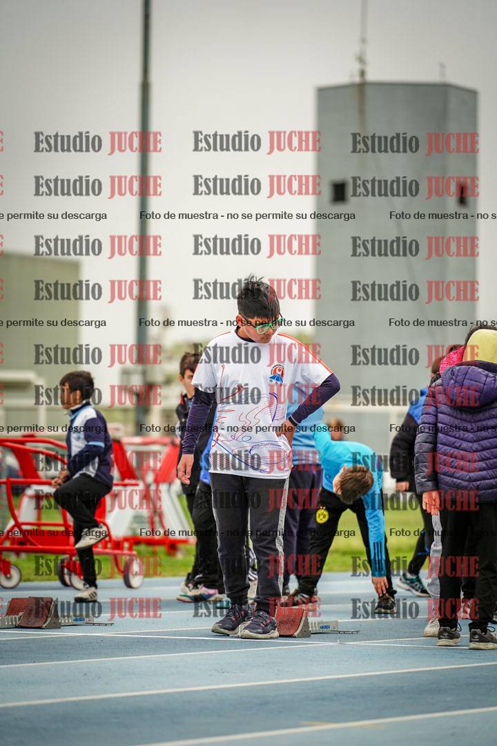 Fotos de los 50 m llanos de varones - U12