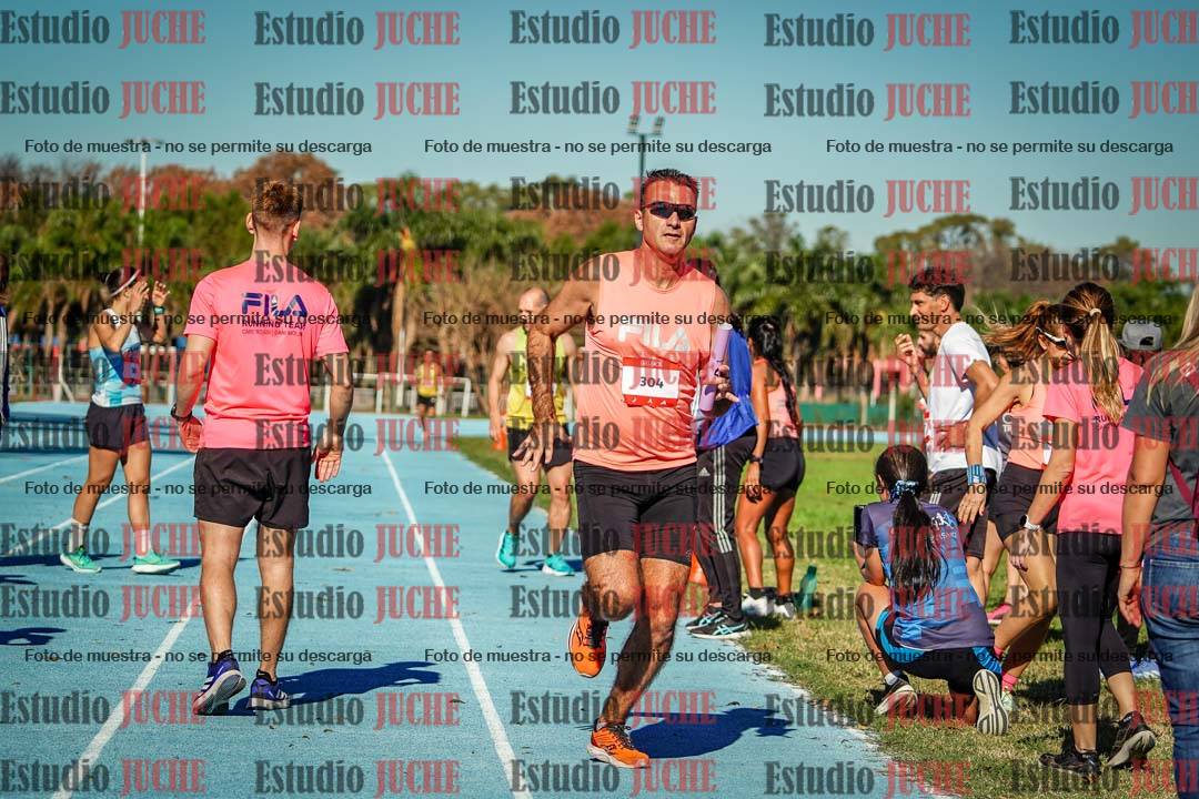 Fotos durante los relevos