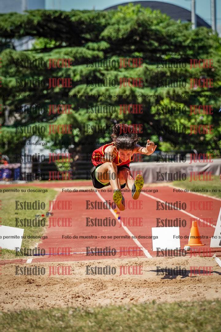 Fotos del salto en largo de mujeres - U14