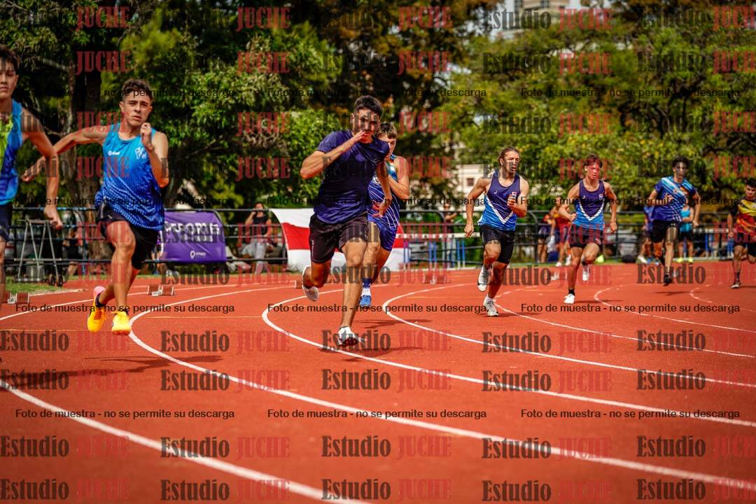 Fotos de los 200 m de varones