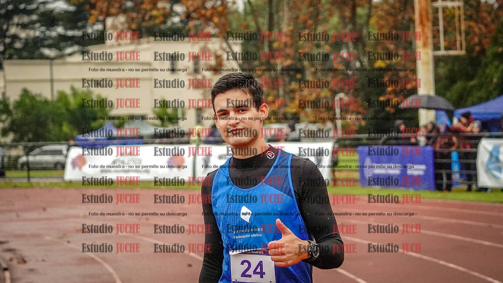 Fotos de los 400 m de varones