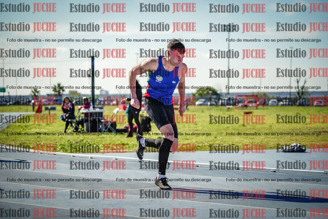 Fotos de los 400 m llanos de varones