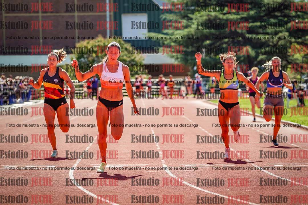 Fotos de los 100 m llanos de mujeres