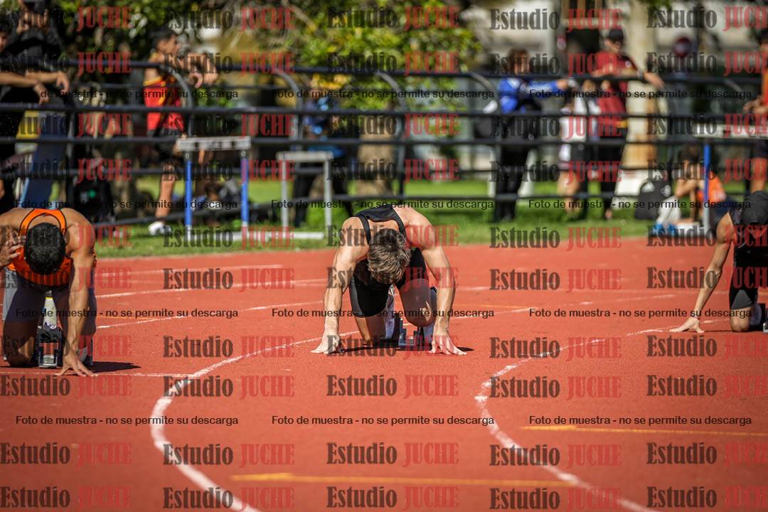 Fotos de los 200 m llanos de varones
