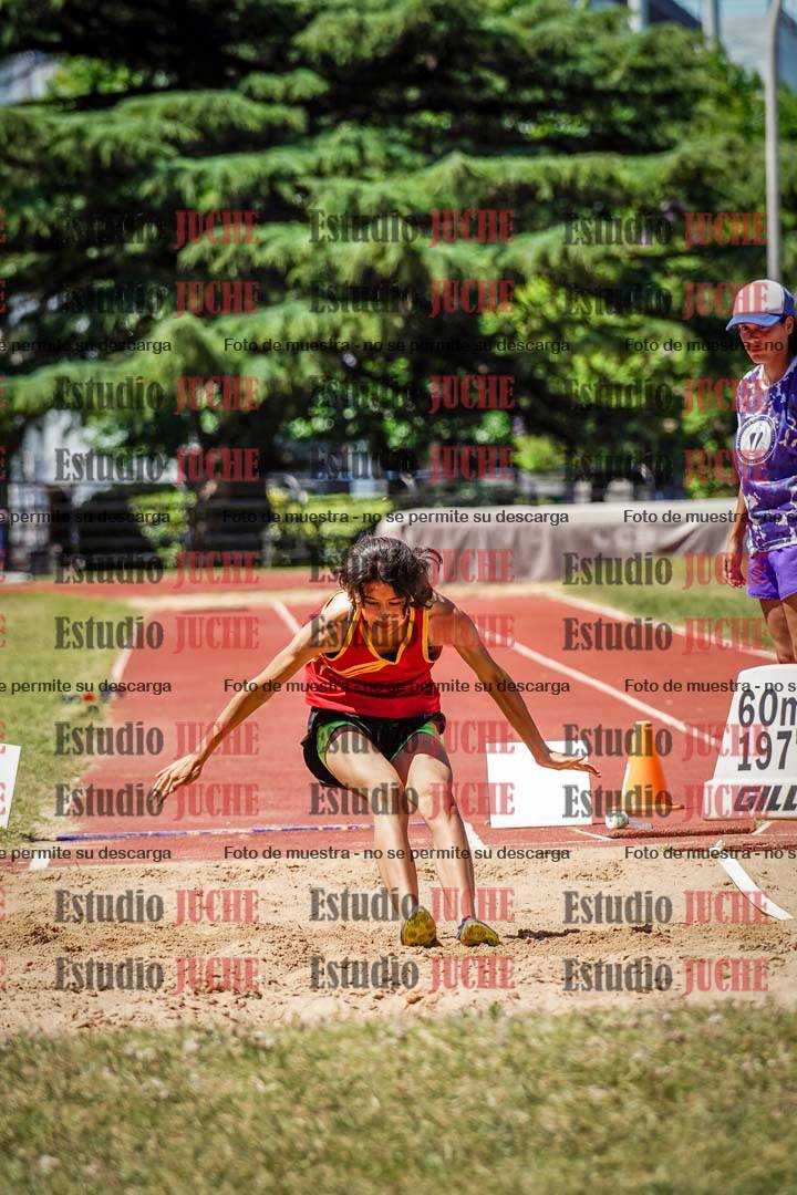 Fotos del salto en largo de mujeres - U14