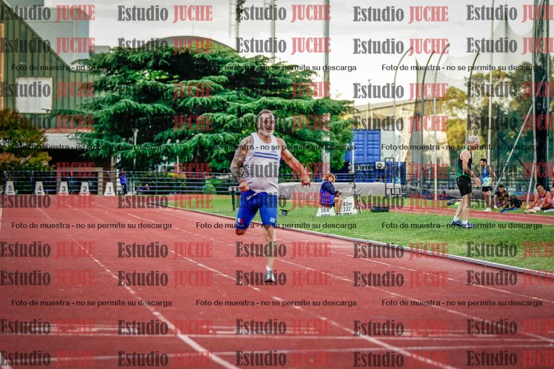 Fotos de los 400 m llanos de varones