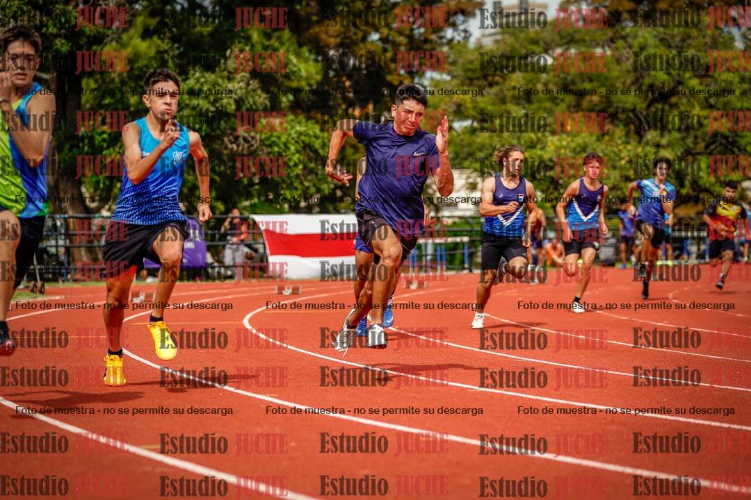 Fotos de los 200 m de varones
