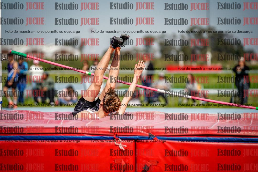 Fotos del salto en alto de varones