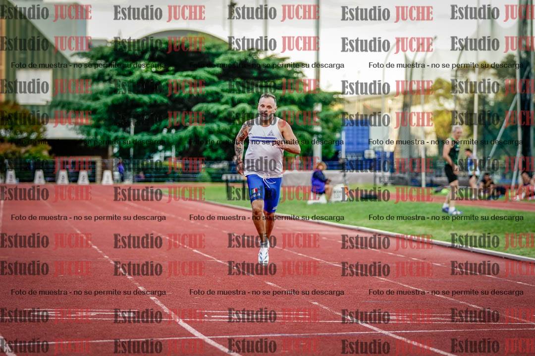 Fotos de los 400 m llanos de varones