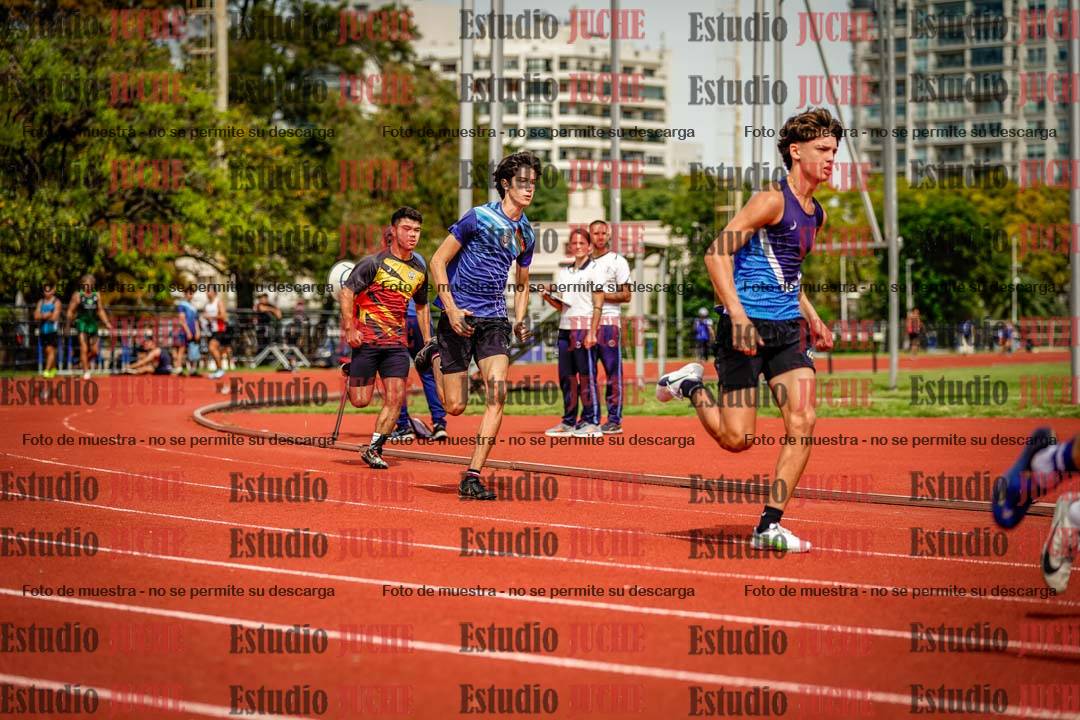 Fotos de los 200 m de varones