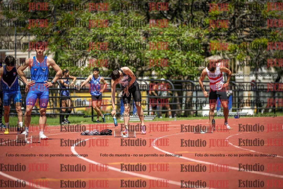 Fotos de los 200 m llanos de varones