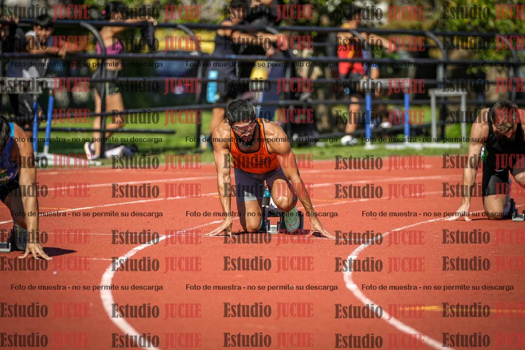 Fotos de los 200 m llanos de varones