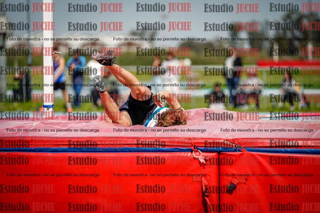 Fotos del salto en alto de varones