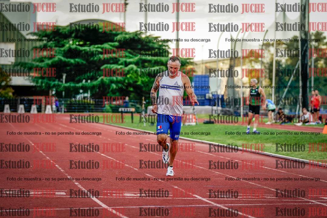 Fotos de los 400 m llanos de varones